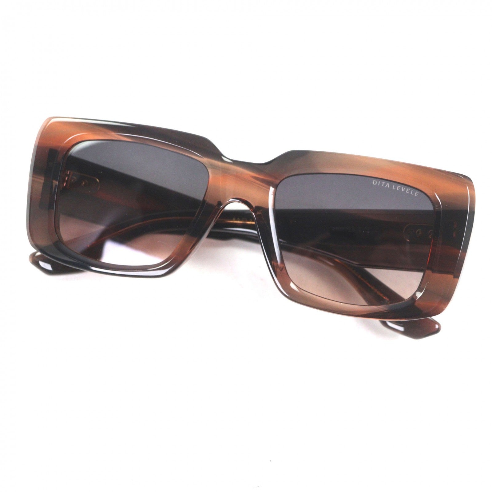 Pristine DITA sunglasses LEVELE Clear brown mens DTS739 – caro-japan