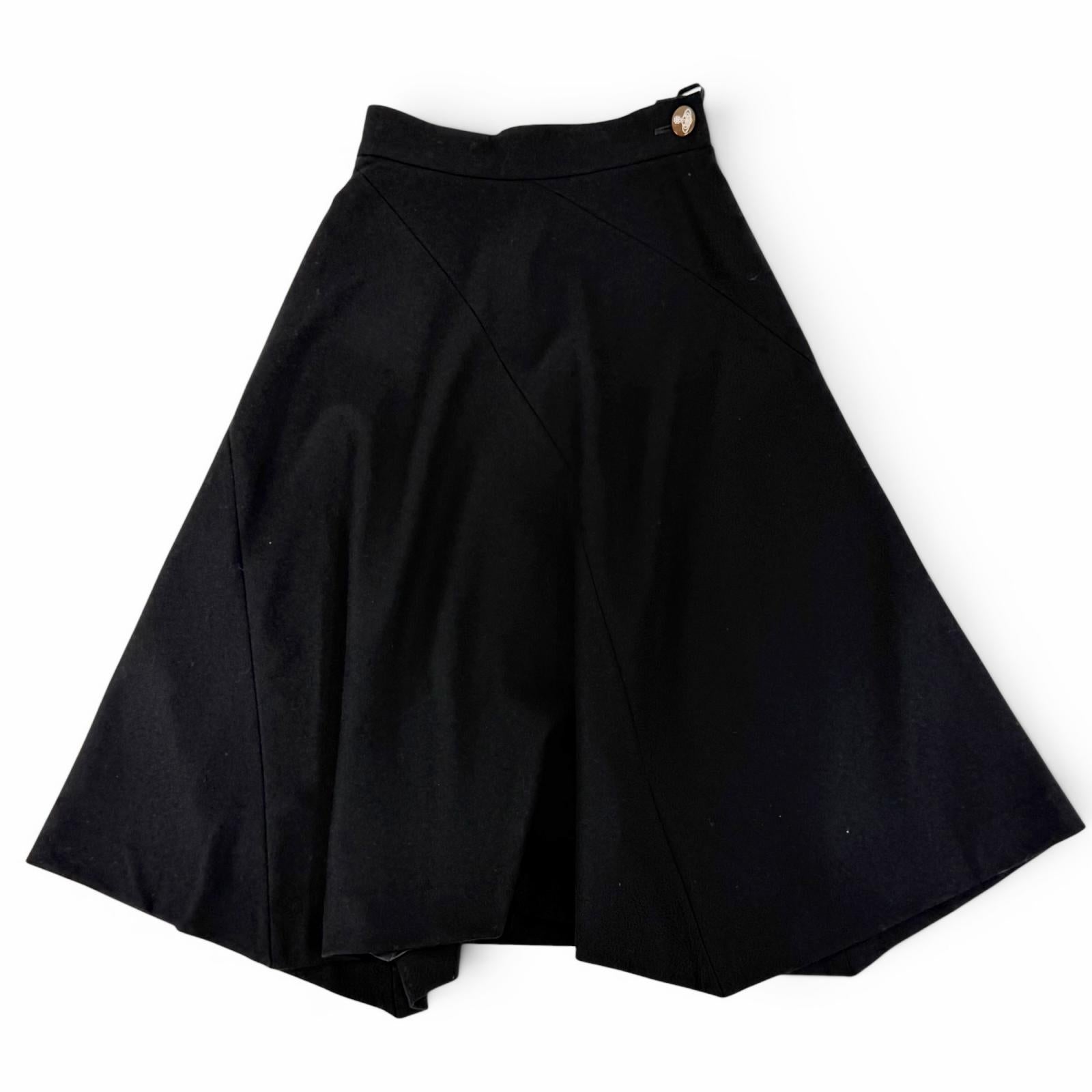 Great Vivienne Westwood Red Label Orb Button Asymmetrical Skirt 1