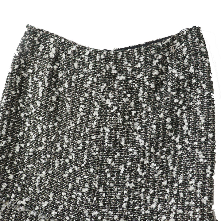 素晴らしい CHANEL ツイードスカート ココマーク付き マルチレーヨン レディース 38 04A P24139