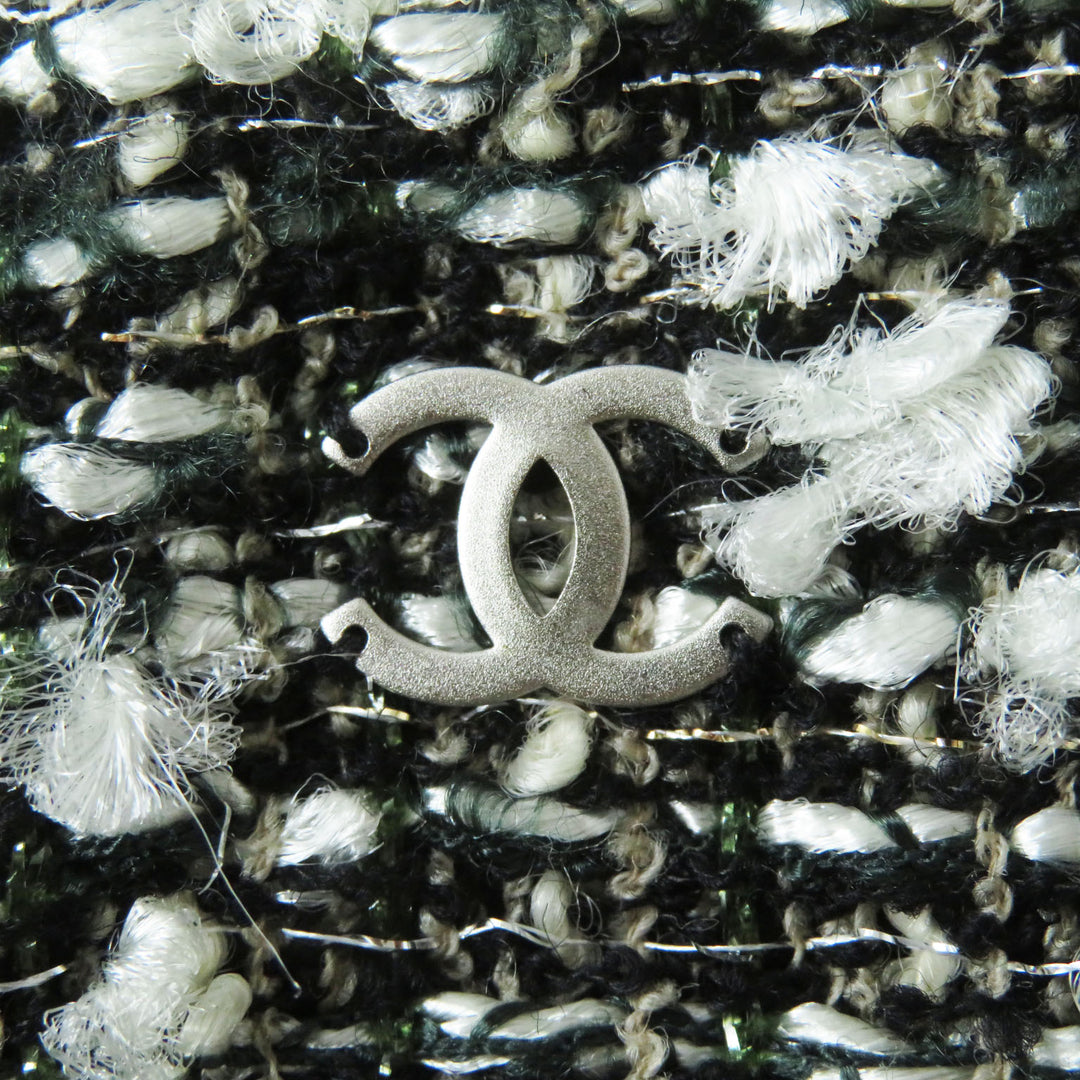 素晴らしい CHANEL ツイードスカート ココマーク付き マルチレーヨン レディース 38 04A P24139