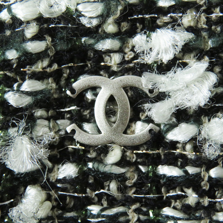 素晴らしい CHANEL ツイードスカート ココマーク付き マルチレーヨン レディース 38 04A P24139