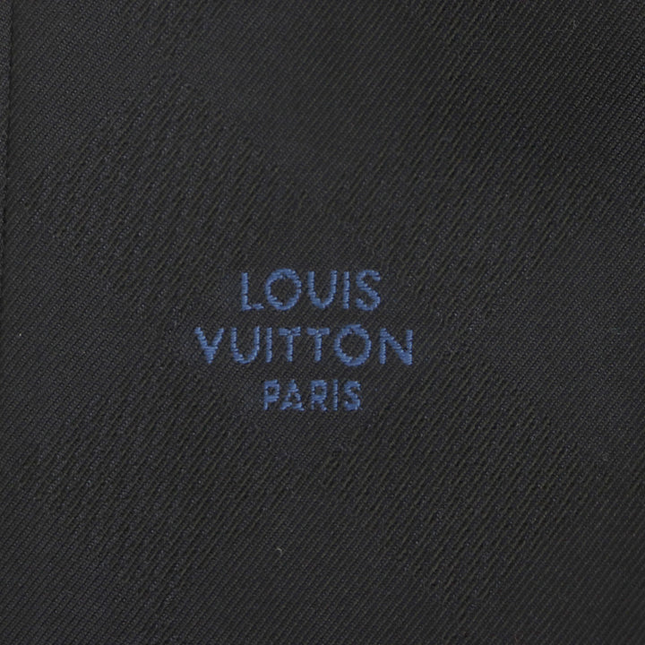 Pristine LOUIS VUITTON 短裤 Damier 定制短裤 海军蓝羊毛男式 36