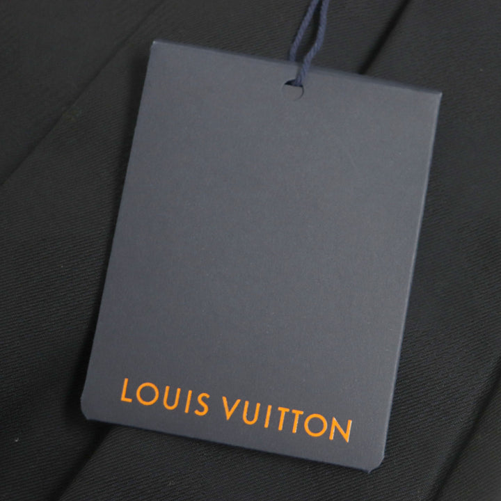 Pristine LOUIS VUITTON 短裤 Damier 定制短裤 海军蓝羊毛男式 36