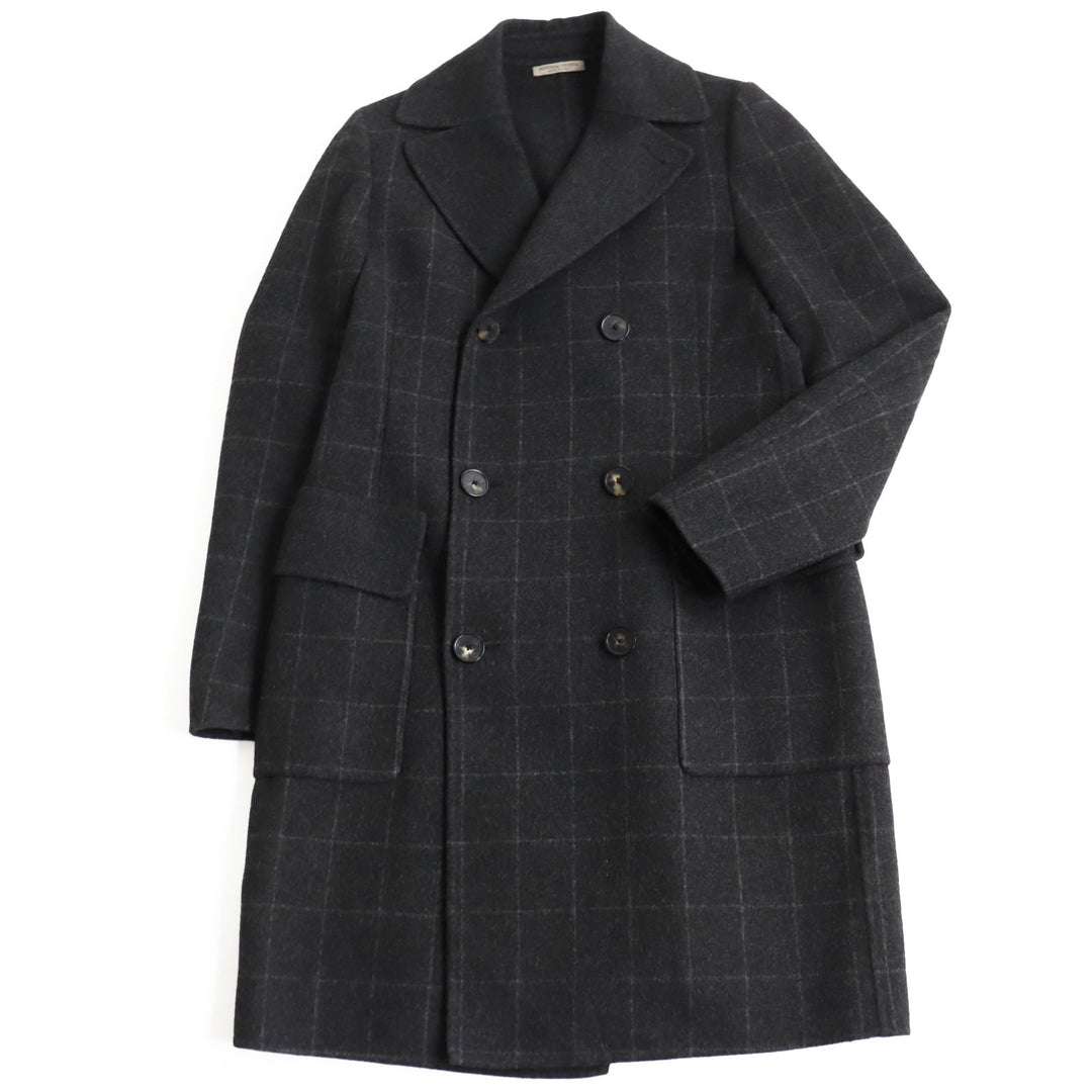 BOTTEGAVENETA ダブルチェスターコート ロング丈 カシミア 46 491444 VCYJ1 美品