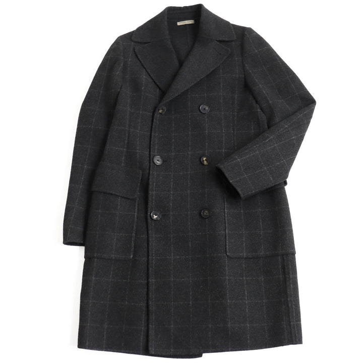 BOTTEGAVENETA ダブルチェスターコート ロング丈 カシミア 46 491444 VCYJ1 美品