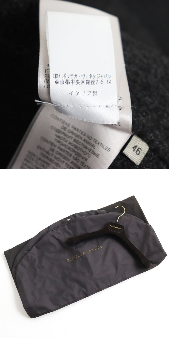 BOTTEGAVENETA ダブルチェスターコート ロング丈 カシミア 46 491444 VCYJ1 美品