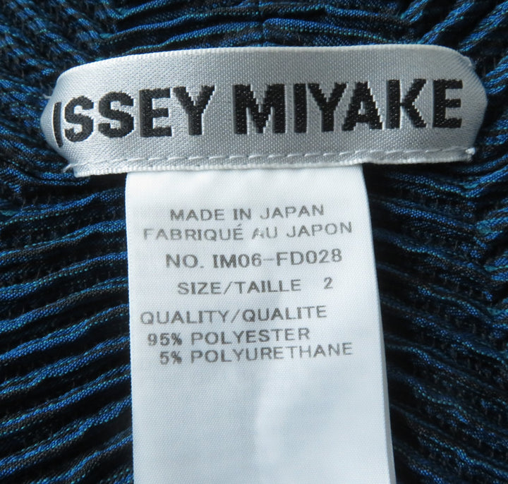 Discounted Excellent ISSEY MIYAKE Jacket 3D STEAM STRETCH Steam stretch blue 2 IM06-FD028