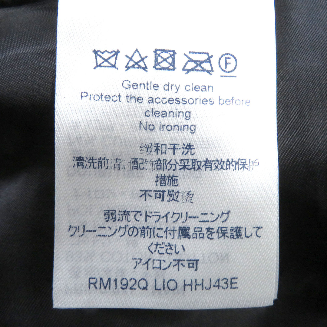 Discounted Great LOUIS VUITTON suit Monogram embossed peak lapel double-breasted black mens