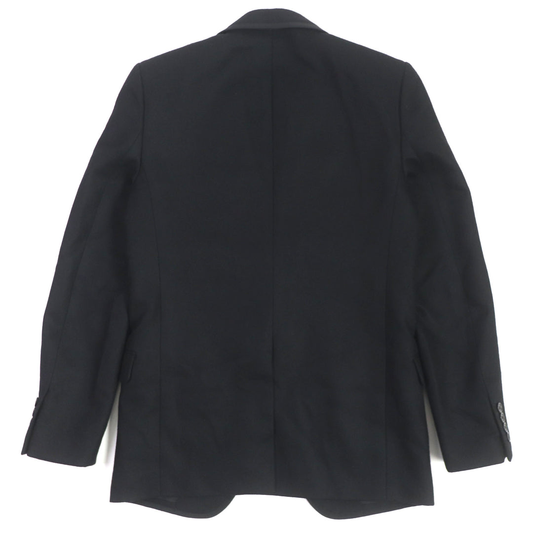 Excellent SAINT LAURENT PARIS tailored jacket Lining: 100% silk, black mens 46 687349