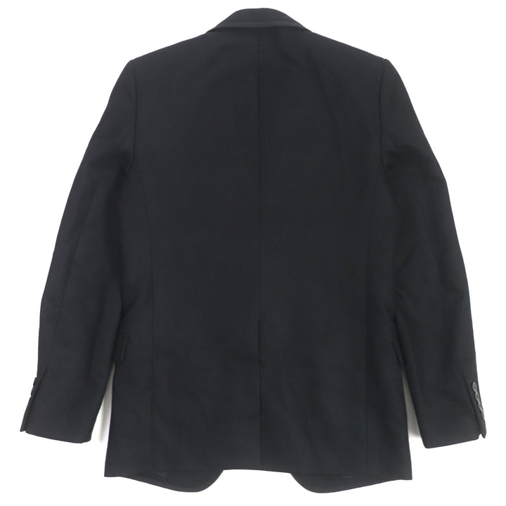 Excellent SAINT LAURENT PARIS tailored jacket Lining: 100% silk, black mens 46 687349