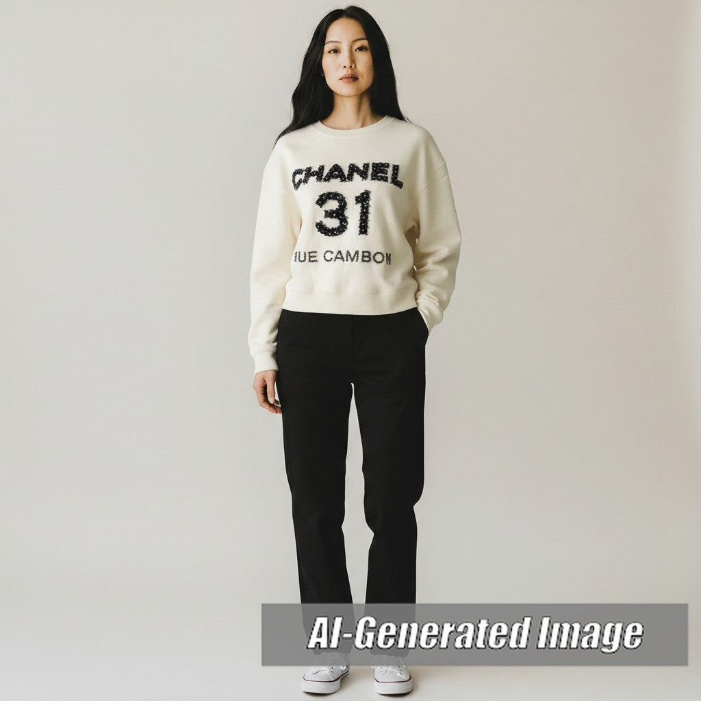 Discounted Excellent CHANEL sweat cotton Women XS 20A P64788