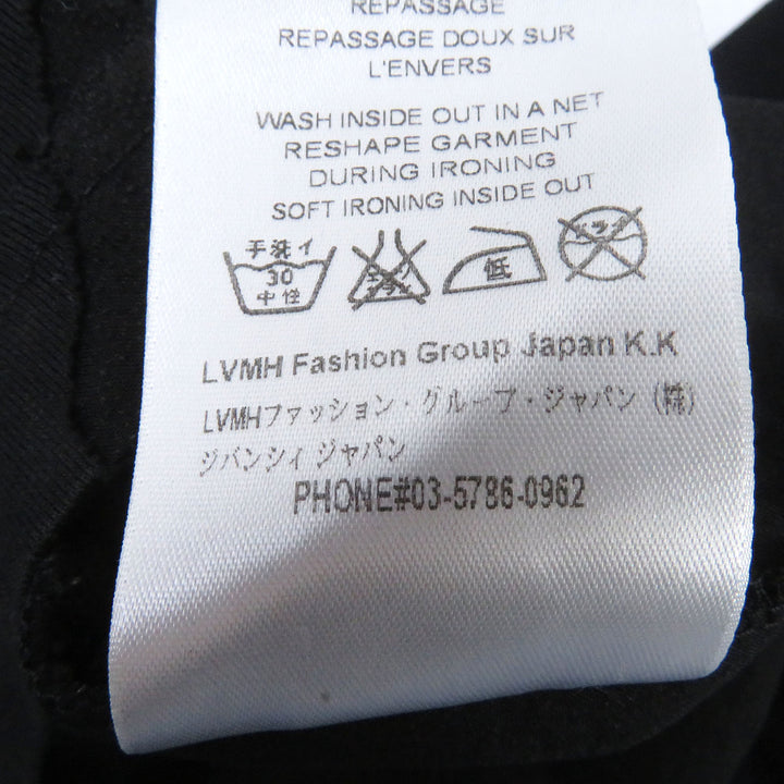 Discounted Great GIVENCHY Short sleeve T-shirt Destroyed logo print black XS BM70383Y0B