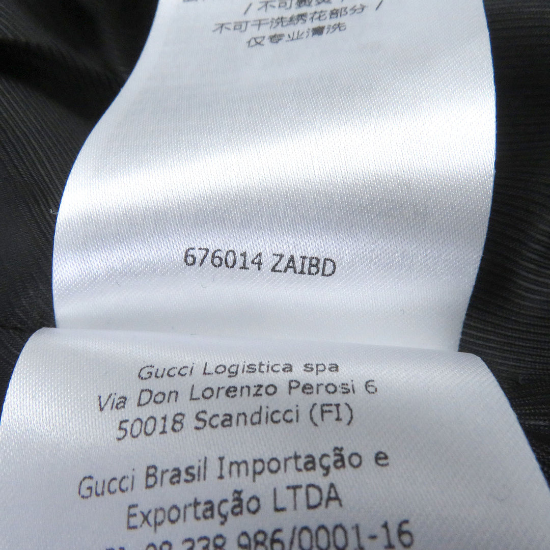 Discounted Excellent GUCCI×BALENCIAGA tailored jacket The Hacker Jumbo GG Jacket
