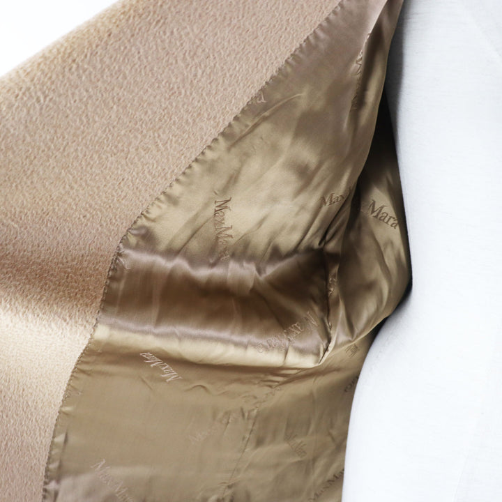 Discounted Great Max Mara coat rialto Belted hooded wrap coat Camel Camel Women 36