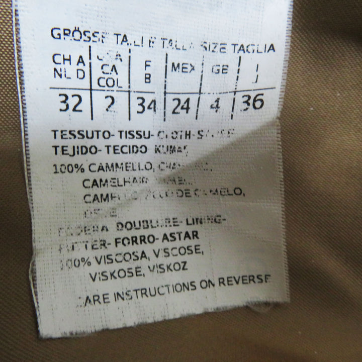 Discounted Great Max Mara coat rialto Belted hooded wrap coat Camel Camel Women 36