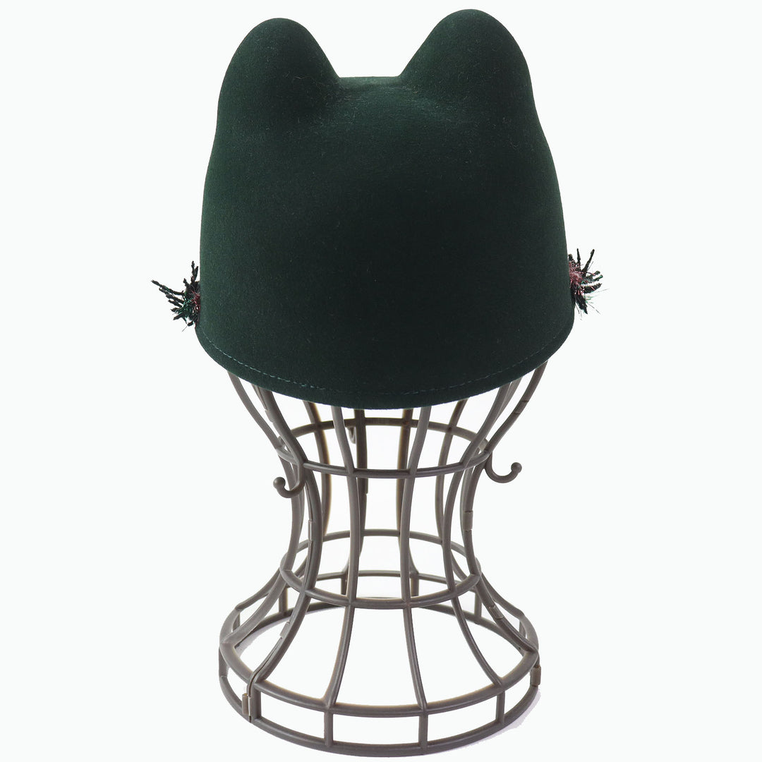 Discounted Pristine MAISON MICHEL cap JAMIE HAT Jamie Cat Ear Felt Hat Rabbit S