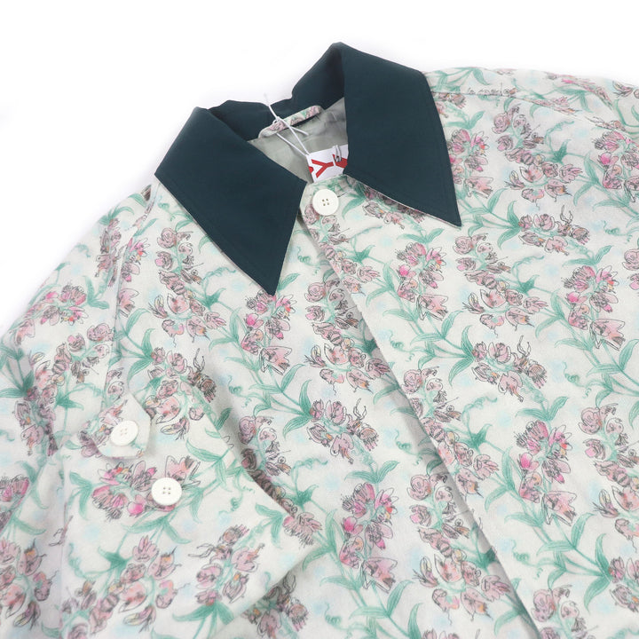 Discounted Excellent Charles Jeffrey Loverboy coat Loverboy Floral Pattern BalmacaanCoat XS