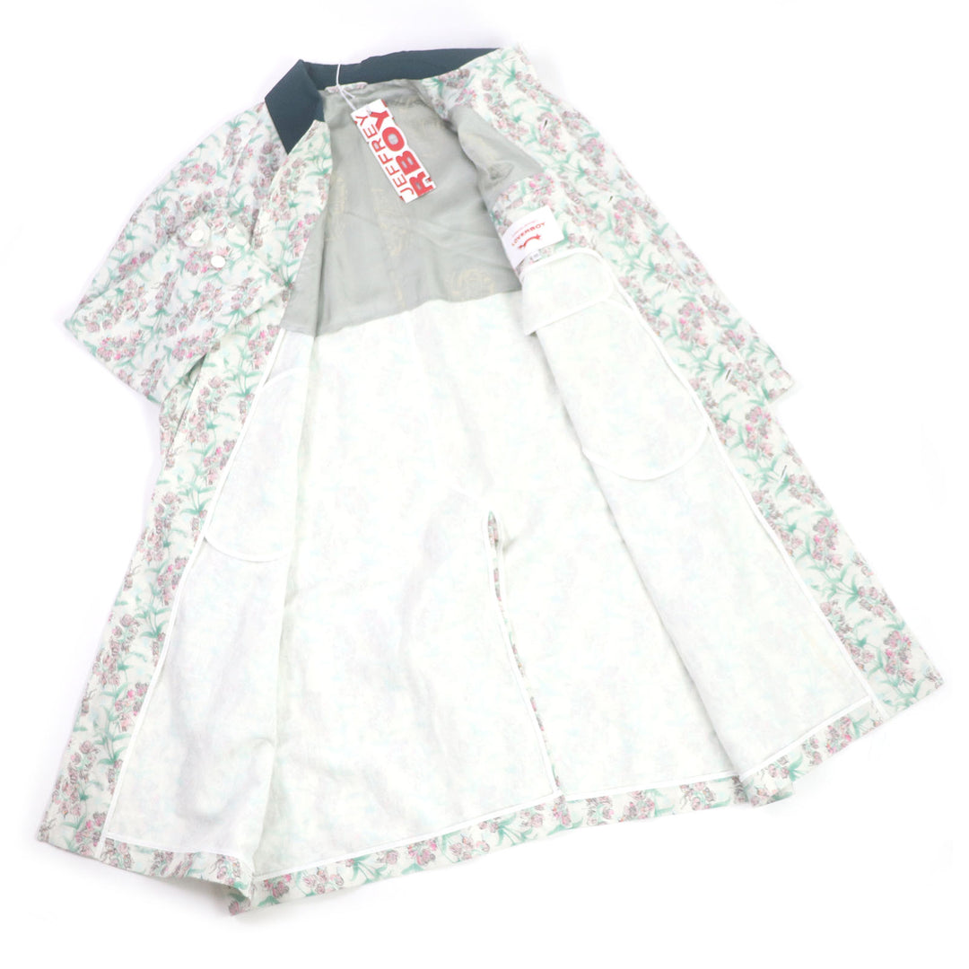 Discounted Excellent Charles Jeffrey Loverboy coat Loverboy Floral Pattern BalmacaanCoat XS