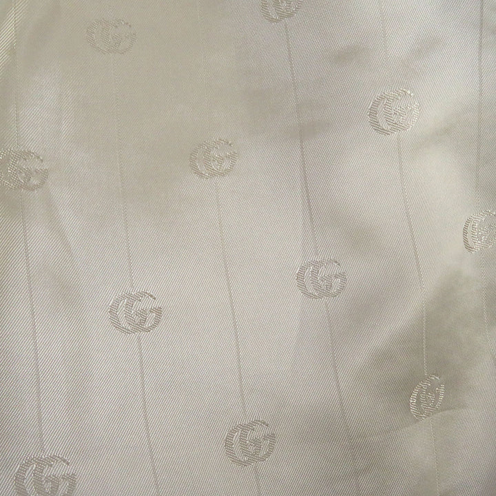 Discounted Excellent GUCCI tailored jacket Woven wide lapel gold button 44 623122