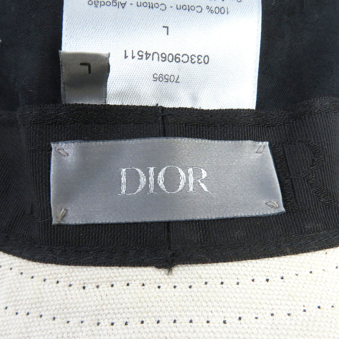 Discounted Great DIOR×Cactus Jack Other hats Travis Scott Bucket Hat black mens L