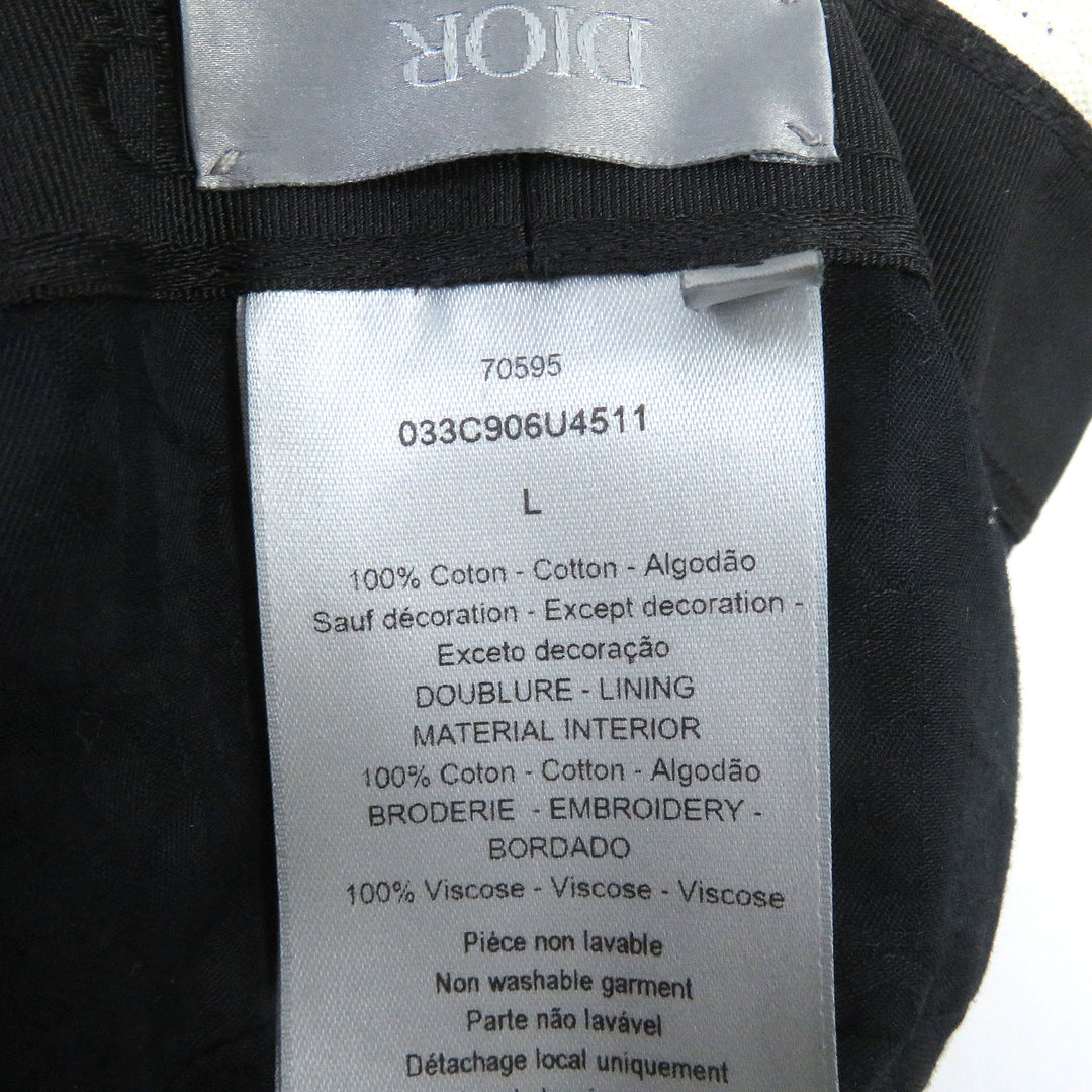 Discounted Great DIOR×Cactus Jack Other hats Travis Scott Bucket Hat black mens L