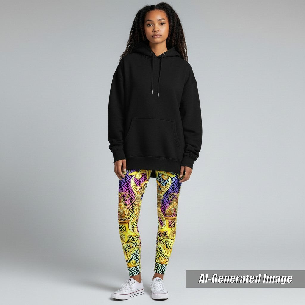 Discounted Pristine FENDI VERSACE Other bottoms FENDACE Baroque leggings spats