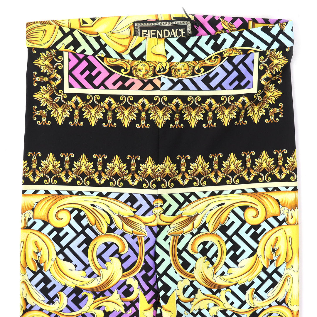 Discounted Pristine FENDI VERSACE Other bottoms FENDACE Baroque leggings spats
