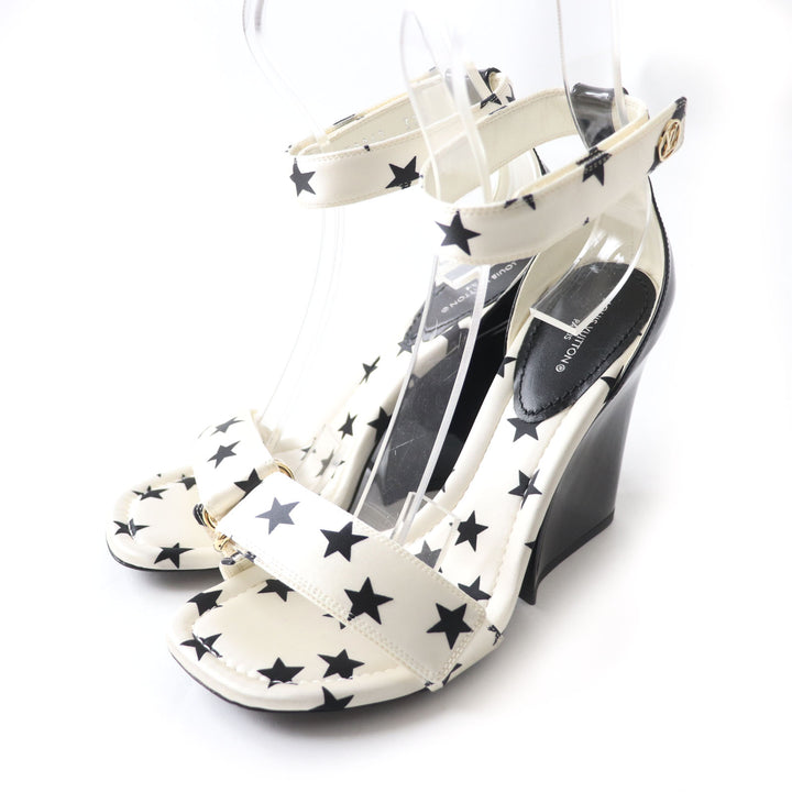 Discounted Excellent LOUIS VUITTON Sandals Technical satin with metal logo Technical satin
