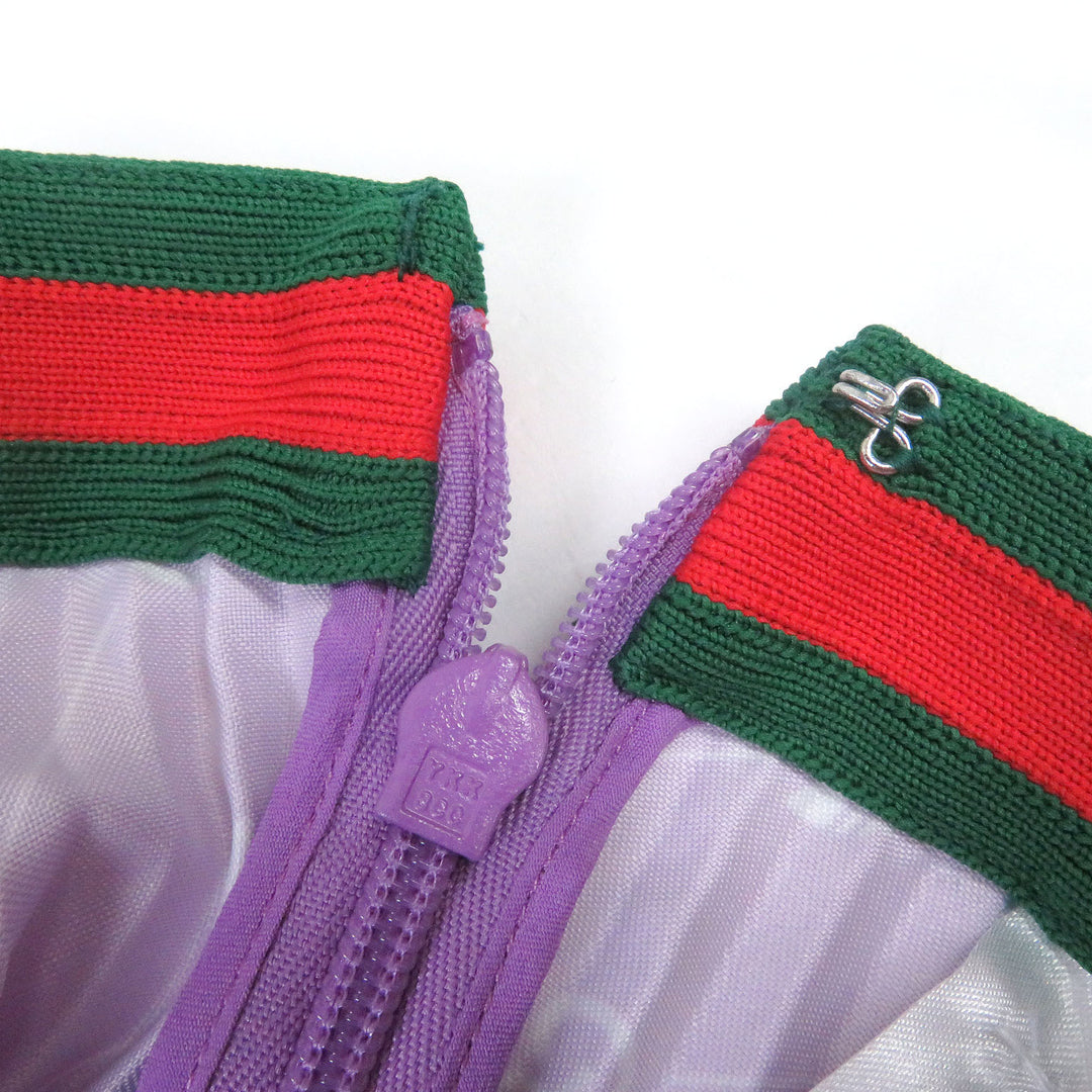 Discounted Pristine GUCCI×adidas Pleated skirt Web line GG logo trefoil longskirt 42 696770