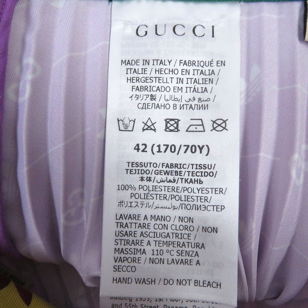Discounted Pristine GUCCI×adidas Pleated skirt Web line GG logo trefoil longskirt 42 696770