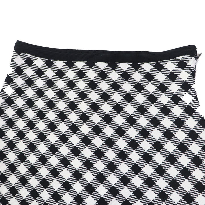 Discounted Excellent Christian Dior flare skirt black Rayon Women 38 254J18AM514