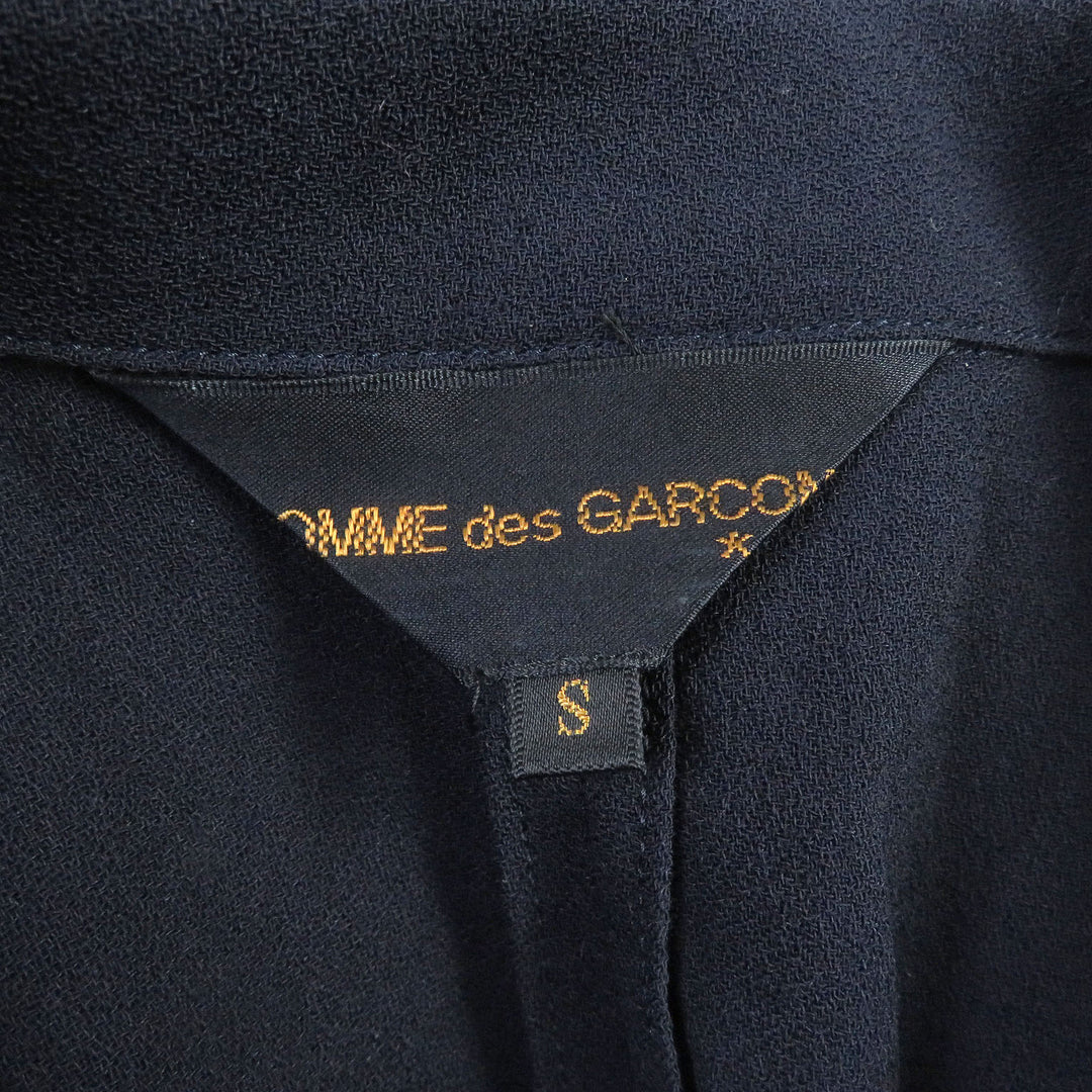 Discounted Excellent COMME des GARCONS two-piece set 90s docking design jacket skirt