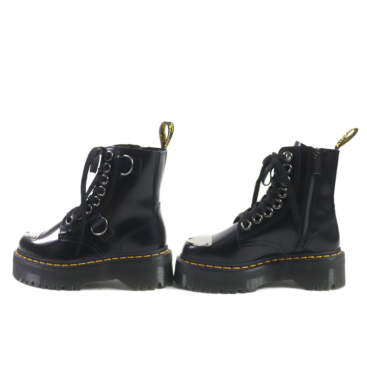 Discounted Pristine Dr.Martens boots JADON ALT Lace up black leather Women 30789001