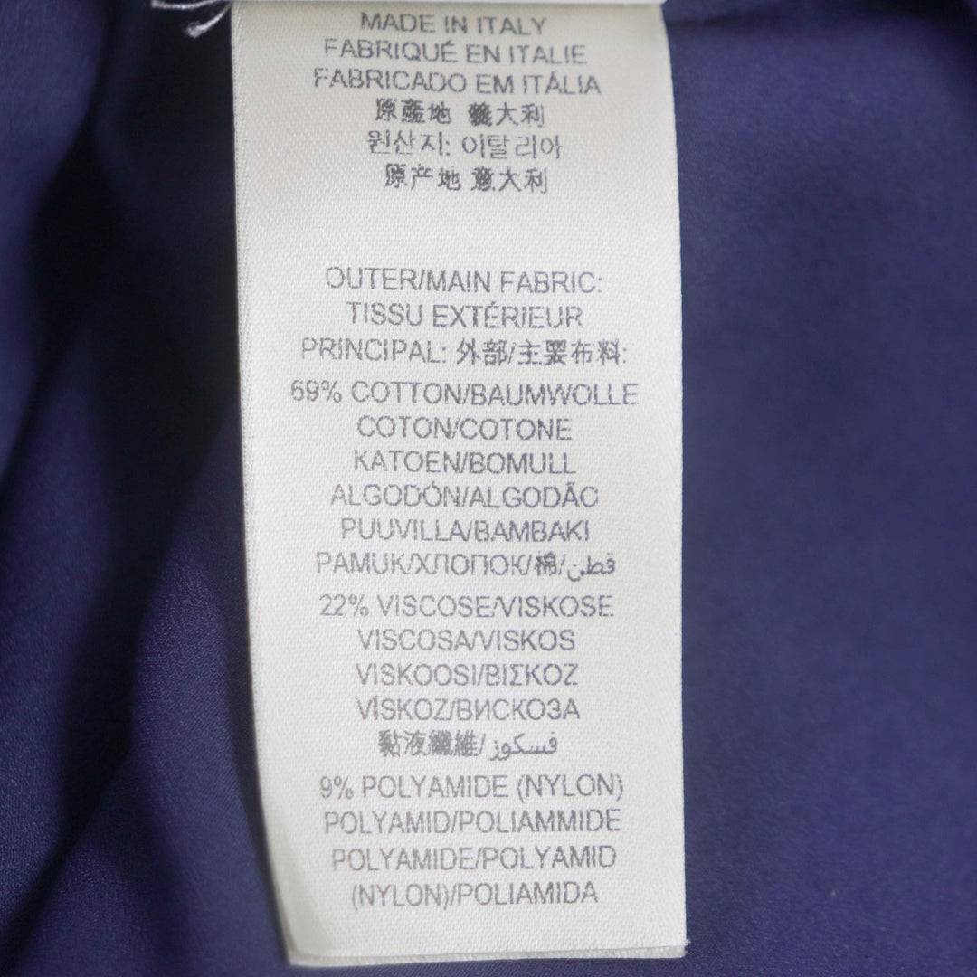 Discounted Great BURBERRY LONDON one piece All lace short sleeve shirt Navy cotton Women 36
