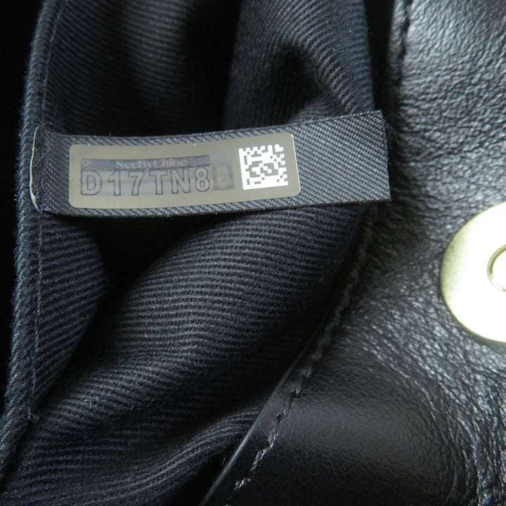 Excellent SEE BY CHLOE Tote Bag TILDA Logo charm included Logo design black leather Women