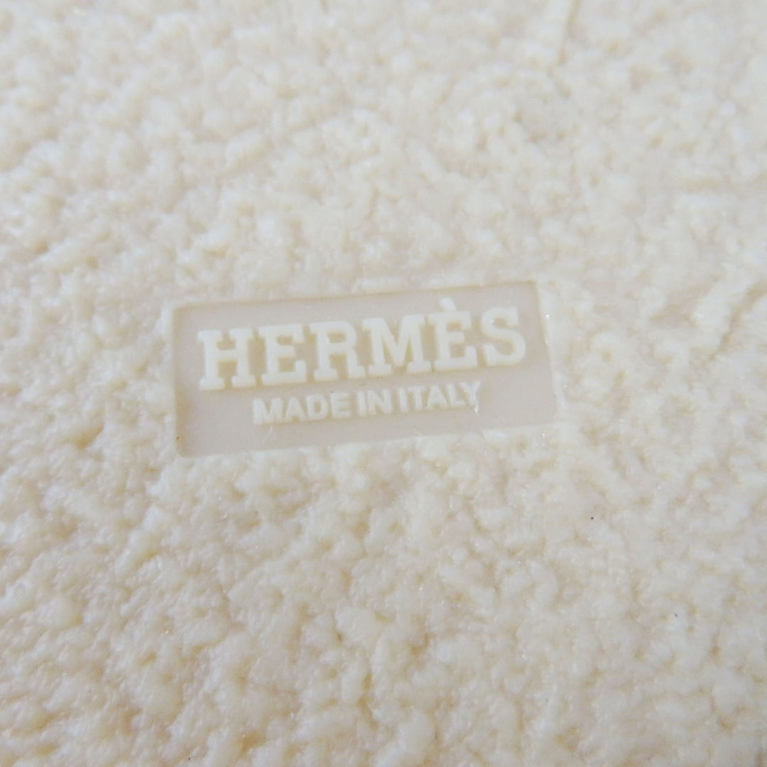 Discounted Pristine HERMES short boots Emisfer Mouton lining Veau Verois/Calfskin Women 35