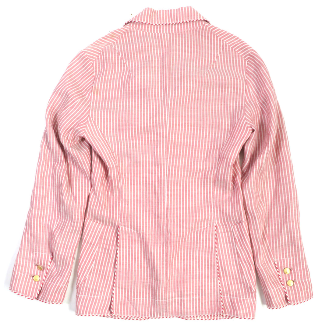 Discounted Vivienne WestwoodMAN tailored jacket Orb logo embroidery metal button linen M
