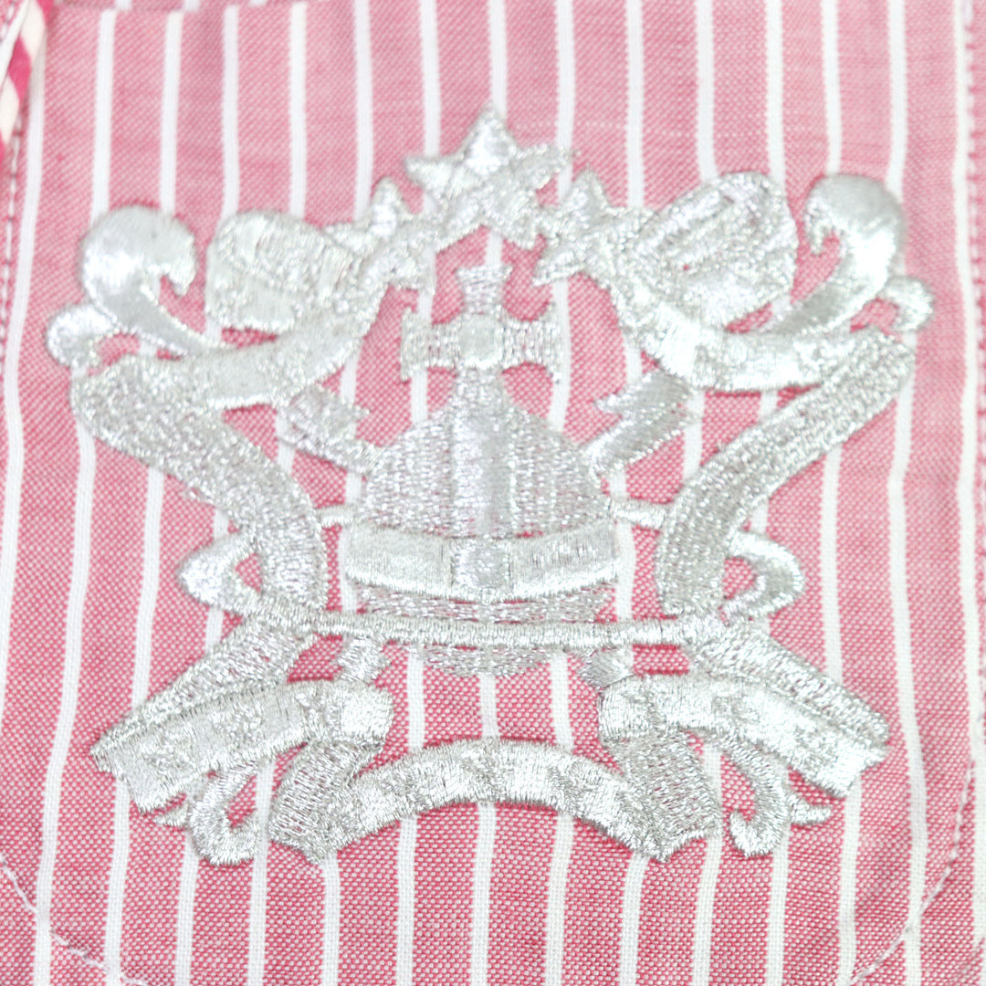 Discounted Vivienne WestwoodMAN tailored jacket Orb logo embroidery metal button linen M