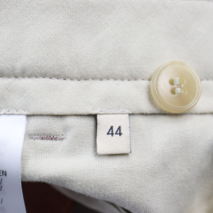Discounted Excellent GUCCI slacks Gucci label trousers With logo emblem Brown 44 690474