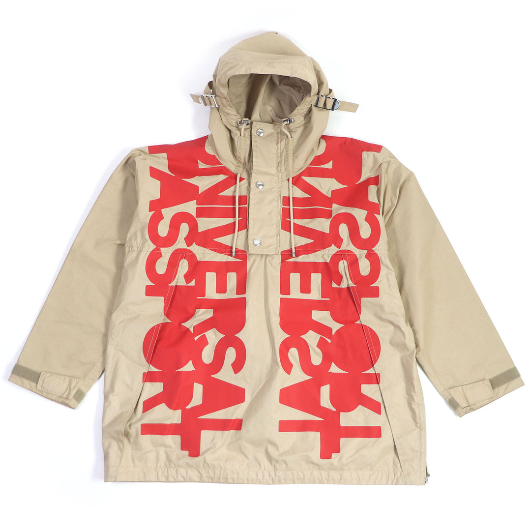 Discounted Pristine BURBERRY Blouson Universal Passport Hooded Half Zip Anorak Hoodie mens