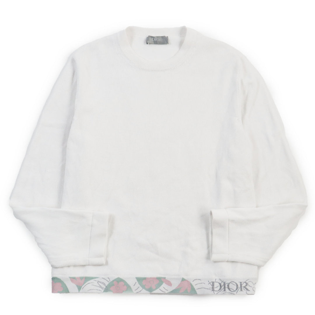 Discounted Great DIOR knit DUNCAN GRANT AND CHARLESTON white cotton mens XL 383M654AT556