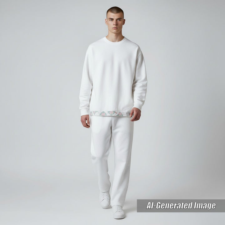 Discounted Great DIOR knit DUNCAN GRANT AND CHARLESTON white cotton mens XL 383M654AT556