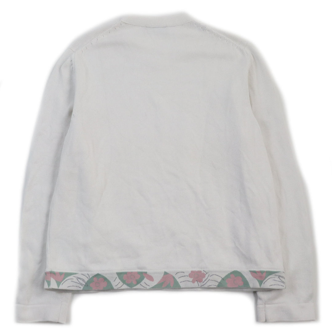 Discounted Great DIOR knit DUNCAN GRANT AND CHARLESTON white cotton mens XL 383M654AT556