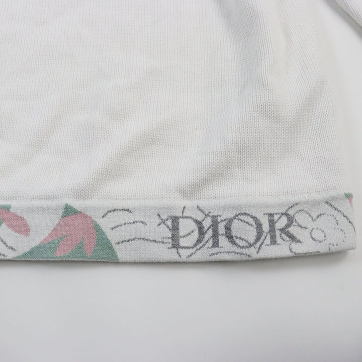 Discounted Great DIOR knit DUNCAN GRANT AND CHARLESTON white cotton mens XL 383M654AT556
