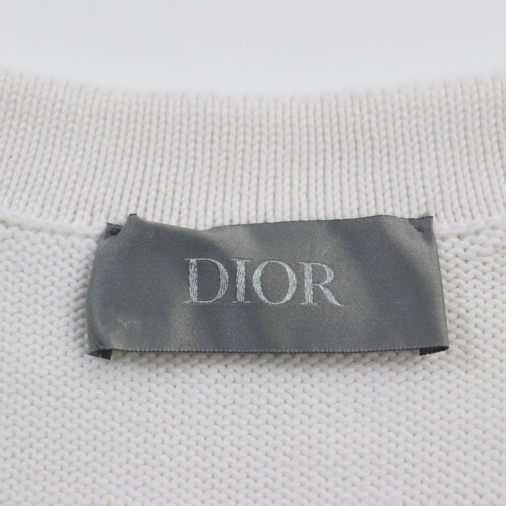 Discounted Great DIOR knit DUNCAN GRANT AND CHARLESTON white cotton mens XL 383M654AT556