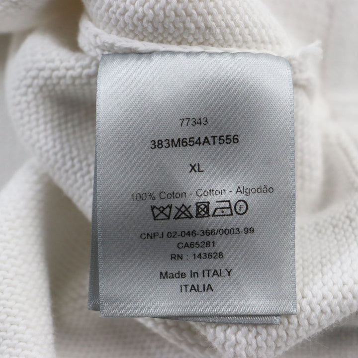 Discounted Great DIOR knit DUNCAN GRANT AND CHARLESTON white cotton mens XL 383M654AT556