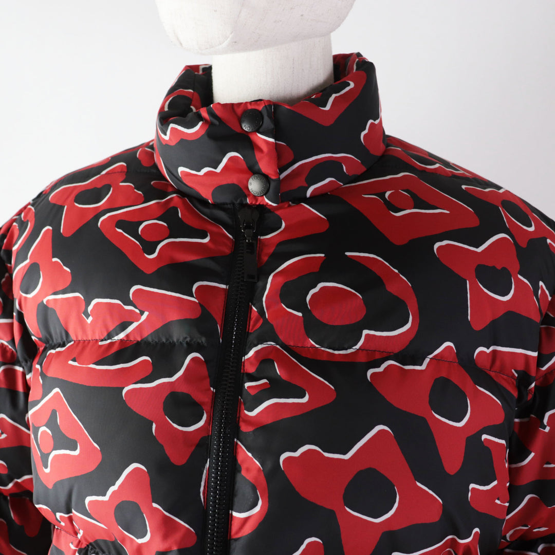 Discounted Excellent LOUIS VUITTON Urs Fischer Down jacket Tufted monogram polyester Women 38