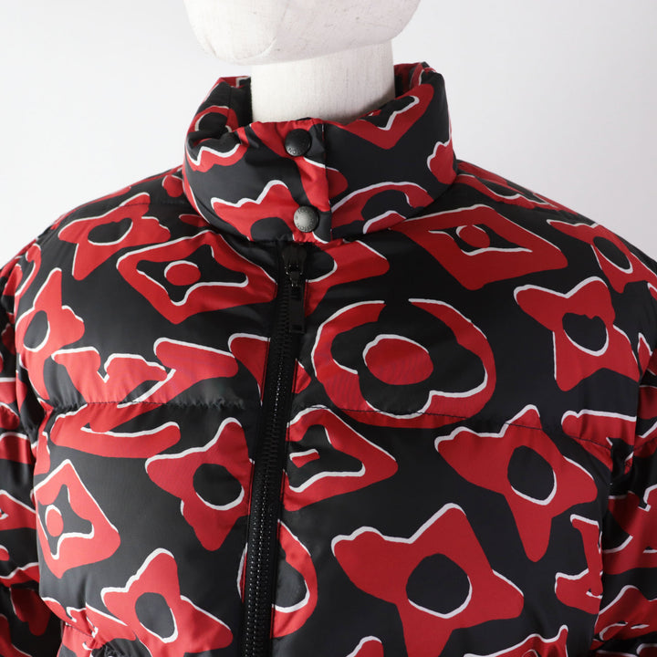 Discounted Excellent LOUIS VUITTON Urs Fischer Down jacket Tufted monogram polyester Women 38