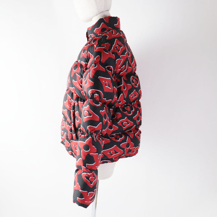 Discounted Excellent LOUIS VUITTON Urs Fischer Down jacket Tufted monogram polyester Women 38