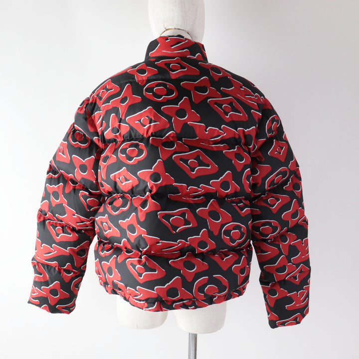 Discounted Excellent LOUIS VUITTON Urs Fischer Down jacket Tufted monogram polyester Women 38